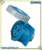 Cee/IEC IP67 16A 230V 3p Industrial panel Mounted Socket