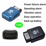 Easy Install Car Obdii GPS Tracker with Real Time Tracking T206