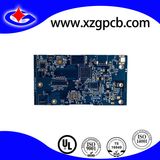 4layers Blue Mask PCB Board with 0.25mm BGA