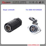 LED Lighting Waterproof Cable Male Female Panel Connector