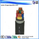 Low Voltage VV22 0.6/1kv 4*185 Power Cable