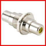 RCA Bulkhead Female to Female Connector, RCA Jack, RCA Adapter, RCA Adaptor