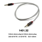 Aux Cable Mini 3.5mm Stereo to Mini 3.5mm Plug (1401-32)