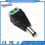 CCTV Male DC Power Connector with Screw Terminal (PC102)