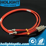 Fiber Jumper Cable Sc to St Multimode Duplex Orange
