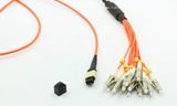 MPO-LC Multimode Fiber Optical Fiber Patchcords