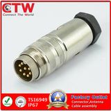 IP67 M16 Metal Waterproof Cable Circular Connector