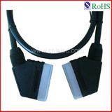 100% Tested 21p Male to Male AV Cable Scart Cable (SY027)