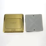 Yumo Hgd-2f-EU Brass Cover Ground Socket Electrical Pop up Floor Socket