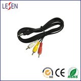 Audio Cable, 3RCA Plug to 3.5mm Stereo Plug