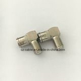 Right Angle, F Quick Male to F Female TV Connector, TV Plug