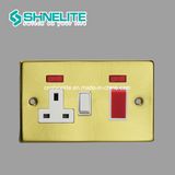 New Design 1 Gang 45A Switch and 13A Socket OEM