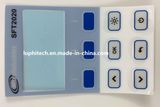 Transparent LCD Window Matrix Embossed Keys Graphic Membrane Overlay