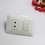 One Gang One Way 2 Pin Socket for Latin American