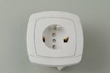 European Style Socket with Earthing with Protection 6028X