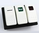 Rocker Switch Series Dpst with LED RV/Trailer/Caravan/Bus/Offroad/Marine