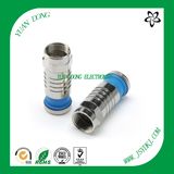 RG6 Coaxial Cable Compression Connector CATV Connector Manufactory