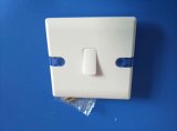 UK Style High Quality Baklite Copper Wall Switch (W-107)