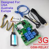 3G Version Seven Relay Output GSM-Relay GSM 3G Remote Relay Switch