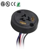 Te ANSI C136.41 Standard 5pin Dimmable Receptacle Socket for LED Lighting