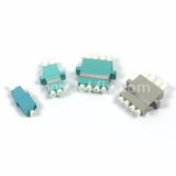 LC 4cores Quad Duplex Fiber Optic Adapter