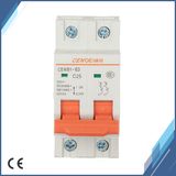 2p Small Circuit Breaker with Current Overload and Short Circuit Protection