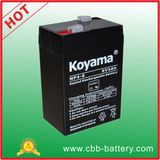 VRLA Battery AGM Battery Lighting Battery 4ah 6V