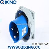 Qixing Panel Mounted Plug 230V 63A 3p 6h