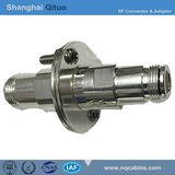 RF Connector Adaptor N Female Jack to Female Jack End-Tooth Flange (N-KKYF)