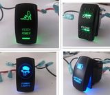 Rocker Switch Narva Arb Carling Dual LED on-off Reverse Lights