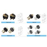 XLR Connector Parts 3pin-7pin Inside Part with Screw