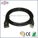 HDMI Cable with Nylon Sleeve, a Male to a Female