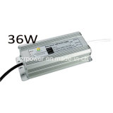 High Efficiency IP67 36W 12V AC/DC Waterproof LED Driver