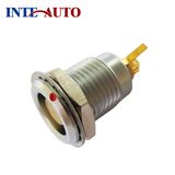 Lemo Eng 1b Fixed Female Electrical Socket with Grounding Tap