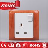 BS Approval 13A Socket and Electric Push Button Switch