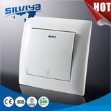 One Gang Two Way Electric Push Button Wall Switch with Indicator with Ce