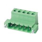 UL cUL RoHS PCB Plug-in Terminal Block (WJ2EDGKRM-5.08mm)