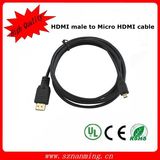 Micro HDMI to HDMI Connection Cable Black 150cm