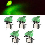 12V 20A Green Cover LED Light Rocker/Toggle Switch/Spst/on/off Switch Car/Truck