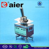 CE, TUV 3pin Single Pole on-off-on Electric Toggle Switch