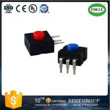 Small Push Button Switch with LED, Mini Push Button Switch, The Flashlight Button Switch a Miner's Lamp Dedicated Button Switches (ON - OFF)