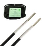 1.5mm Fiberglass Braid Silicone Rubber Wire