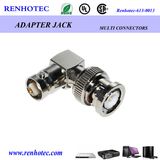 BNC L Type One Plug One Jack Adapter