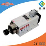 2.2kw Air Cooled High Frequency Spindle Motor with Flange for CNC Woodworking Engraving Machine