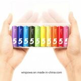 OEM Customized Rainbow AA Alkaline Batteries