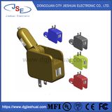 DC & AC Multi-Function Car Charger and Wall Charger with LED Indicator