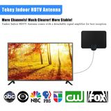 Hot Selling Flat HD Digital Indoor Amplified TV Antenna Cjh-198A