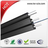 Self-Support FTTH Drop Optical Fiber Cable 2 Core with Steel Messenger