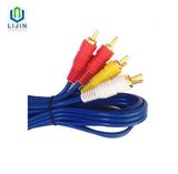 AV Cable 3RCA to 3RCA with Male to Male