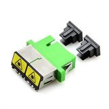 China Supplier Sm Sc Green Fiber Optical Adapter